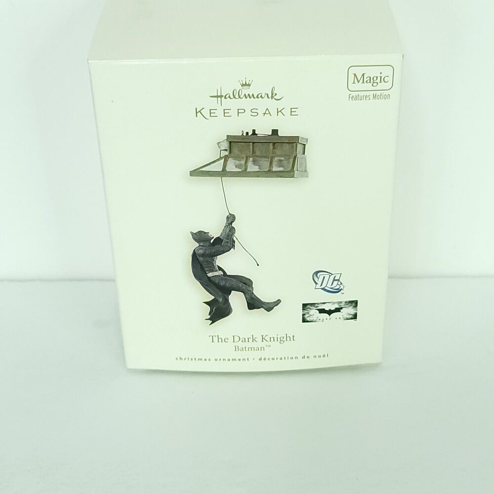 2008 Hallmark Keepsake Batman Magic Ornament The Dark Knight
